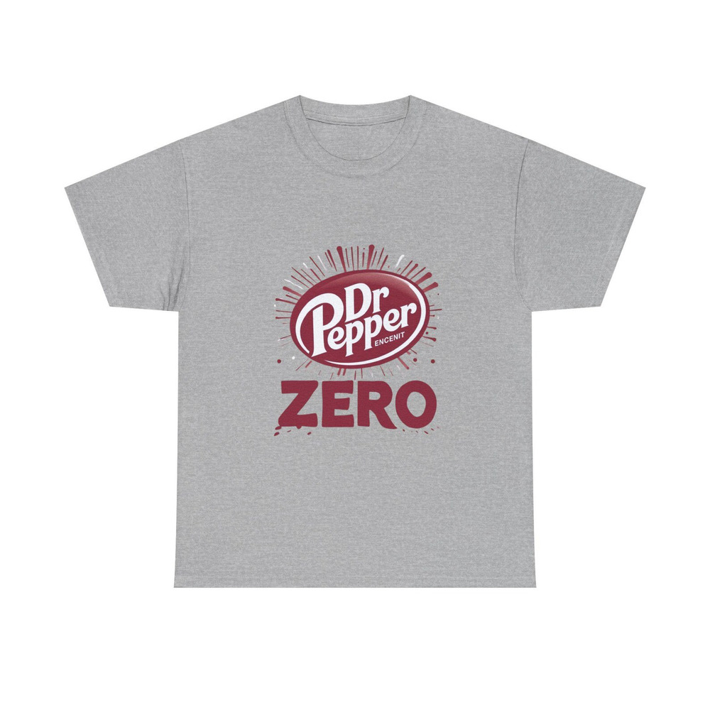 Dr Pepper Zero Tee Sport Grey